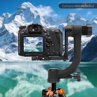 360° Rotating Camera Gimbal Head, Panoramic Boom Cradle Adapter, 20kg Load,Professional DSLR Video Tripod Photography Equipment