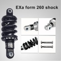 Exafrom Rear Shock Absorber Coil Spring Damper 1000 Lbs Mountain Bike Full Suspension Folding Electric Scooter Modified Frame