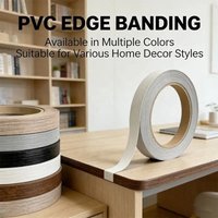 1PC 10mx2cm Flexible Edge Banding Tape Wear Resistant Furniture Desk Home Office Decoration Repair Edge Banding Tape