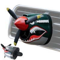 New Car Fragrance Diffuser Creative Propeller Homage To Mechanical Classics Stylish Shark Car Vent Air Freshener vent clip