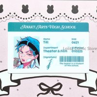 Anime Genuine in Stock Alien Stage Ivan Till Luka MiZi Sua Hyuna Art High School Series ID Card Photo Card Birthday Gift Cosplay