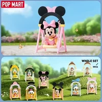 POP MART Disney Swing Series Genuine Mystery Box Blind Box Guess Bag Toys Doll Cute Desktop Ornaments Collection Gift Cute Model
