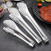 Stainless steel food clips, home kitchen fried steak clips, barbecue clips, barbecue clips, baking bread shovel clips, food clip