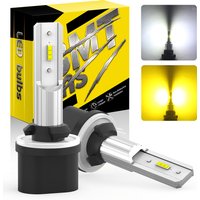 BMTxms H27W/1 H27W/2 881 880 LED Bulb H11 H8 H10 LED Fog Light For Kia Ceed Rio 3 4 K2 K5 KX5 Sorento Cerato Optima Picanto NIRO