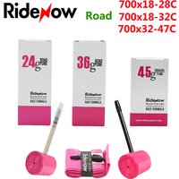 Chambres à air RideNow en TPU pour vélo de route et VTT 700x25C, accessoires pour vélos de gravier, kit de réparation pour pneus 29x1.5 1.9, chambres à air Ride Now 24 36 45g