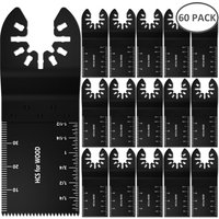 60/50/20/10/5Pcs Multi-Function Renovator Saw Blade Set Oscillating Saw Blade Power Tools Accessories Universal Cutter Blade