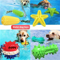 Popular Amazon pet products, simulated corn dog toys, bite-resistant venting puppy molar rod rope