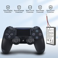 PHOMAX For SONY PS4 PS4 PRo slim LIP1522 Dualshock 4 V1 V2 Wireless Controller Playstation GamePad 2000mAh Rechargeable Battery