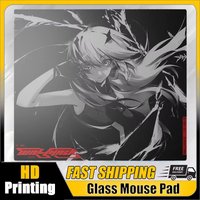Glass Mouse Pad W-Wallhack SP-004 Frenzy Frosted Surface Desktop Mat For Tempered FPS Custom Office Gaming Accessories Replica