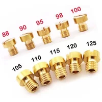10pcs Main Jets Set Fits For Mikuni VM22 VM24 VM26 VM30 Carburetor Dirt Bike For 125-200cc Engine Motorcycle Parts