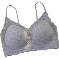 Sexy Seamless Women's Bra with Thin Straps Small Breast Push-Up Removable Shoulder Straps And Beautiful Back Design