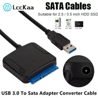 USB 3.0 To Sata Cable SATA to USB 3.0 Adapter Cable Support 2.5/3.5 Inch External SSD HDD Adapter Hard Drive Laptop Accessories