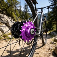 Bike Single Speed Freewheel Kit 16T Aluminum Alloy Flywheel Lockring With Spacers FOR HG Hub Conversion Accessories