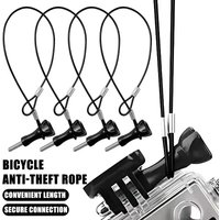 Protable Anti-lost Wire Rope Safety Rope Lanyard Hand Hanging Ropes For GoPro 13 12 11 DJI Osmo Action 5 4 Pocket 3 Accessory