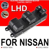 25411-AX010 For Nissan TIIDA C11 SC11 C11Z VERSA S SL 2007-2010 Electric Power Window Master Lift Switch 25401-ED500 25411AX010