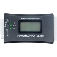 LCD Power Supply Tester for PC ATX ITX BTX with Voltage Detection and Buzzer Alarm Universal Power Tester Kit