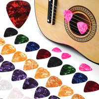 18/36/72pcs Guitar Picks 0.46mm ABS Stage Performance Plectrum Bass Ukulele String Instrument Supplies for Music Lover XJM