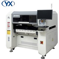 Stock in UAS High Speed Chip Mounter SMT880-F Separately Direct Drive Fly Shot Ground Ball Screw 8 Heads Pcb Assembly Machine