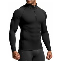 Men Bodybuilding Sport T-shirt Quick Dry Running Shirt Long Sleeve Compression Top Gym T Shirt Men Fitness Tight Tops