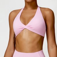 Women Sexy Beauty Back Gym Running Push Up Yoga Sports Bras Breathable Wrapped Yoga Sports Bras Triangle Cup Underwear Female