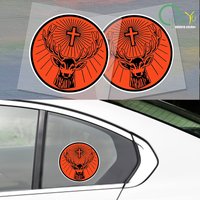 15cm x 15cm Jager Liqueur Sticker Decal Alcohol Bar Wall Car Sticker for Window Bumper Camping Vinyl Decal