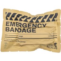 Rhino Rescue Mini Emergency 4 Zoll Bandage Kompression Trauma Druckverband Wundverband für Camping Wandern