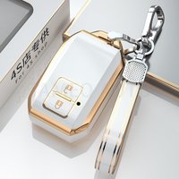 2 Buttons TPU Car Remote Key Case Cover Shell for Suzuki Ertiga Swift Wagon R Protected Holder Keyless Fob Accessories
