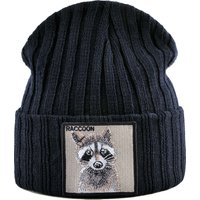 Gestrickte Mützen Hut Männer Frauen Street Hip Hop Skullies Mützen Mit Patch Jungen Mädchen Stricken Einfarbig Motorhaube Hüte Kappe