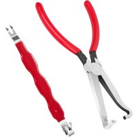 2PCS Electrical Connector Separator Removal Tool Kit Automotive Plug Disconnect Plier Car Wiring Terminal Disassembly Tools
