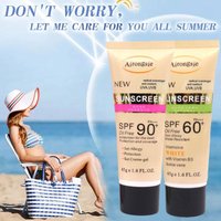 Moisturizing Sunscreen Spf 50+ Waterproof, Sweat Proof, Non-greasy Face Sunscreen Body Lotion Korean Products Skincare
