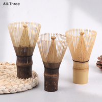 1Pcs Bamboo Matcha Whisk Tea Brush Japanese Handmades Bamboos Multifunctional Matcha Stirring Brush For Making Matcha Tea