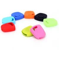 Silicone Car Key Holder Keychain Accessories for Ford Focus 1 Mondeo 3 Moscow Ka Escort Fiesta Fusion Key Cover Case