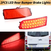 2PCS Canbus For Mercedes-Benz Sprinter W906 06-16 For Volkswagen Crafter 2E 06-17 LED Rear Bumper Brake Lights Tail Stop Lamps