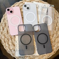 Original Matte Ultra-Thin Magnetic for Magsafe Case For iPhone 17 Air 16 15 14 13 12 11 Pro Max Wireless Charger Hard PC Cover
