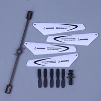 Xm1Set Plastic Accessories Balance Bar Motor Blades Flybar For S5-N SYMA S5 W5 W25 RC MINI Helicopter Spare Accessories Kid Gift
