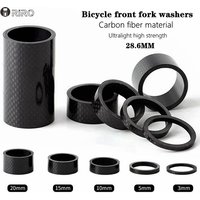AliExpress 5PCS MTB Road Bike Bicycle Carbon Fiber Headset Fork Spacers Road Bike Handlebar stem Washer Ring Front Fork Bicycle Accessories