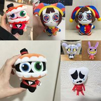 Hot Cute The Amazing Digital Circus Plush Keychain Pomni Jax Caine Soft Mini Toy for Fans Bag Charm and Birthday Charm