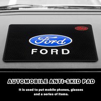 For Ford Transit Kuga Mondeo Silicone Anti-Slip Mat Dashboard Sticky Pad Explorer Ecosport Edge Escape FIESTA Ranger Auto Part
