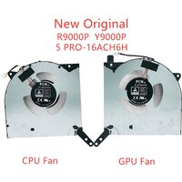New Original Laptop CPU Cooling Fans For Lenovo Legion 5 PRO-16ACH6H R9000P Y9000P IAH7H 2021 Fan 5H40S2028 DC5V 0.5A DC10V 0.8A