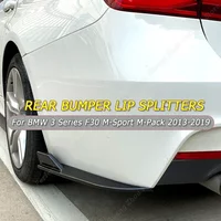 New Rear Side Diffuser Splitters Bumper Lip For BMW 3 Series F30 F36 M-Sport M-Pack 320i 325i 2013 2014 2015 2016 2017 2018 2019