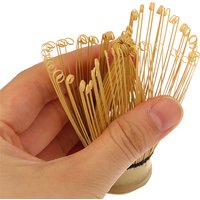 Traditional Bamboo Matcha Whisk (Chasen) - Reusable, Dishwasher Safe Japanese Tea Ceremony Tool for Frothy Matcha Preparation