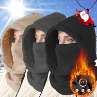 Winter Balaclava Face Mask, Windproof Thermal Hooded Scarf for Skiing Cycling Fishing, Cold Weather Sports Gear, Christmas Gift