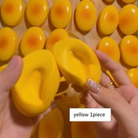 Soft cheese squeeze cheese cake bread toy, slow rebound stress-relief, bread-shaped squeeze gadget for kids & adult sensory play