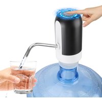 Automatic Water Dispenser With Blue LED Light Wireless Electric Water Pump Barreled Water Pumping Device USB Rechargeable
