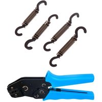 2/5Pcs HS/LX SN Crimping Pliers Tension Spring For 7-inch 9-inch Crimping Pliers Clamp Steel Spring