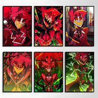 Alastor H-Hazbin Hotel Poster Elegant And Affordable Wall Art Stickers For Dormitory Living Room And Bedroom Spaces