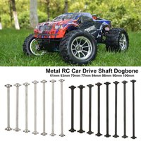 1pc Black Silver Steel Metal RC Car Drive Shaft Dogbone Overall Control Car Patys