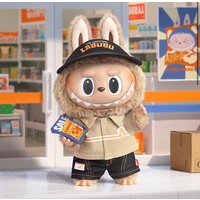 POPMART The Naughty Cashier 37cm Doll Weird Flavor Convenience Store Store Manager Cute Labubu Kids Birthday Christmas Gift