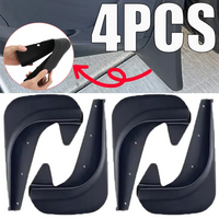 4pcs/set Universal Auto Truck Mud Flaps High-quality Cars Front Rear Tire Fenders Sludge Evaporator Cover Auto Accessories