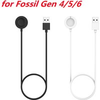USB Charging Cable Cord Dock Charger Adapter For Fossil Gen 4/5/6 For Diesel For Michael Kors For Misfit Vapor Sport Watch